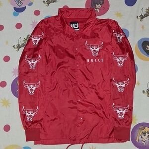 Y2K Chicago Bulls Vintage Windbreaker Jacket NBA Basketball